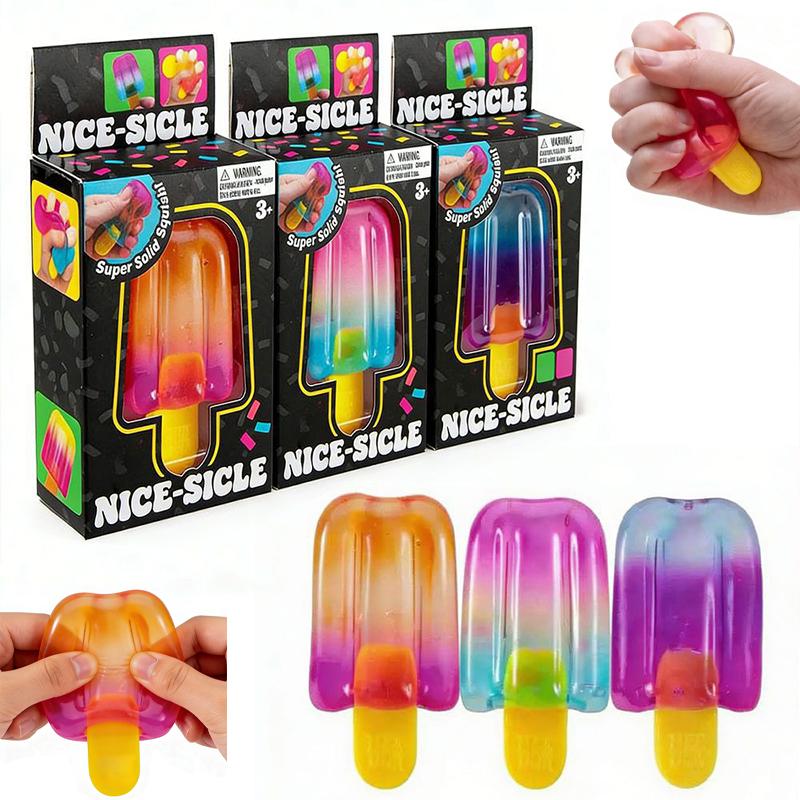 Candle Shop - (BF06)Sensory Nice-Sicle Stress Relief Cube Squeeze