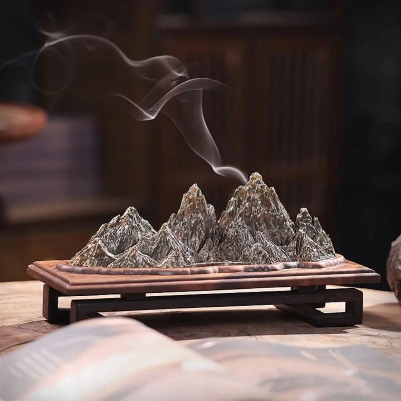 Candle Vessel Supplies - Black Walnut Incense Maker New Chinese