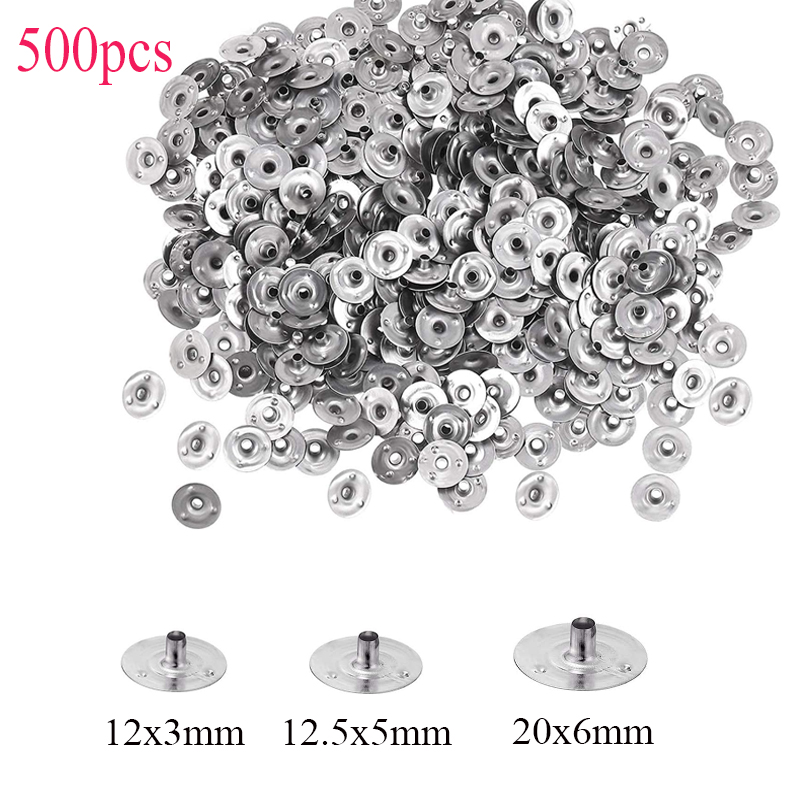 Candle Supplies In Bulk - 500 Pieces Candle Wick Metal Sustainer