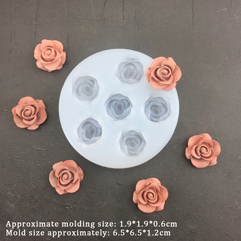 3D Rose Flower Shape Leaf Sili - Candle Making Supplies Online recension och pris