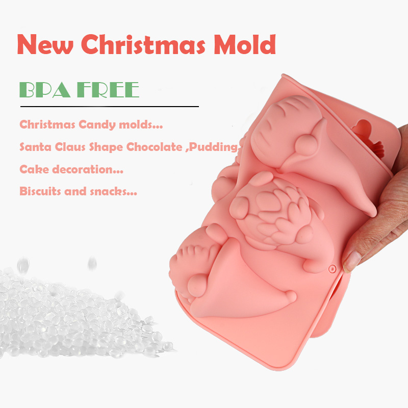 6-Cavity Christmas Gnome Cake  - Candle Making Supplies Online recension och pris