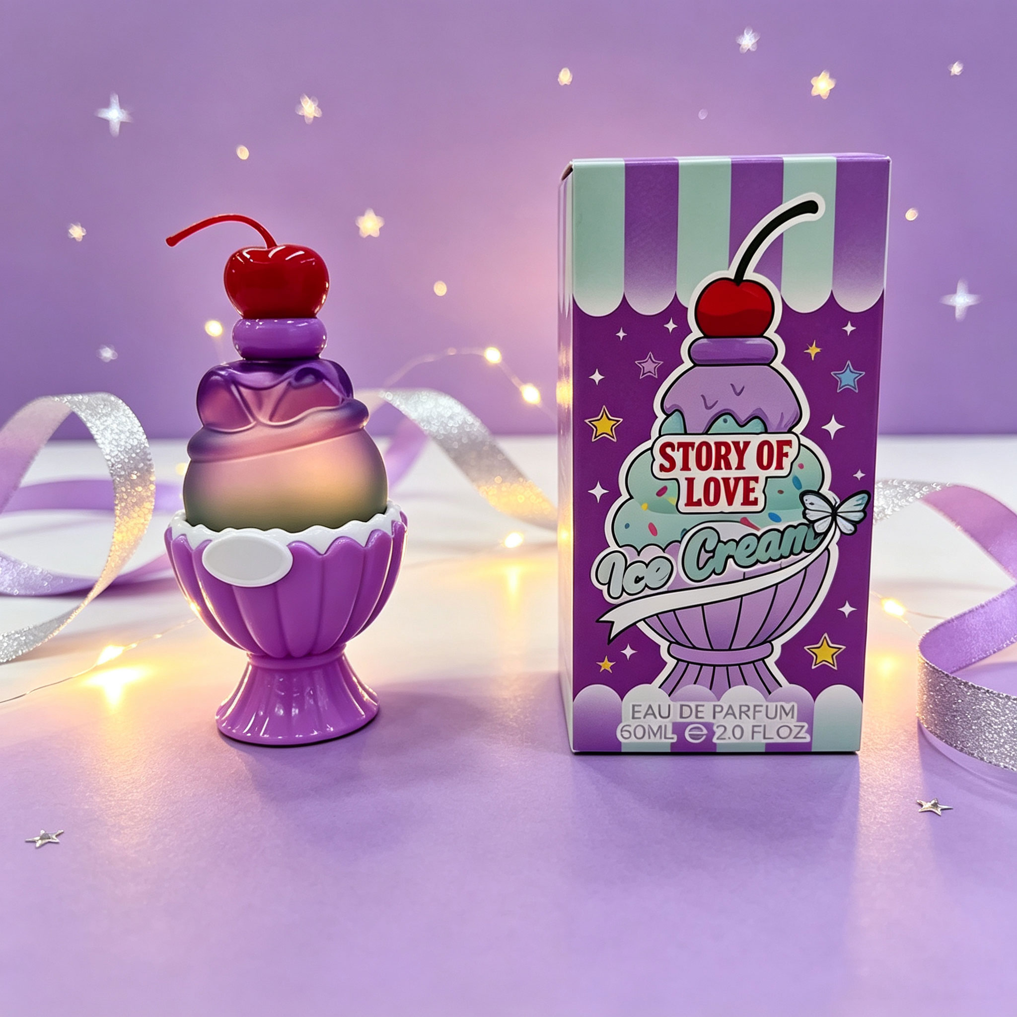 Cute Ice Cream Shaped Eau De P - Candle Shop recension och pris