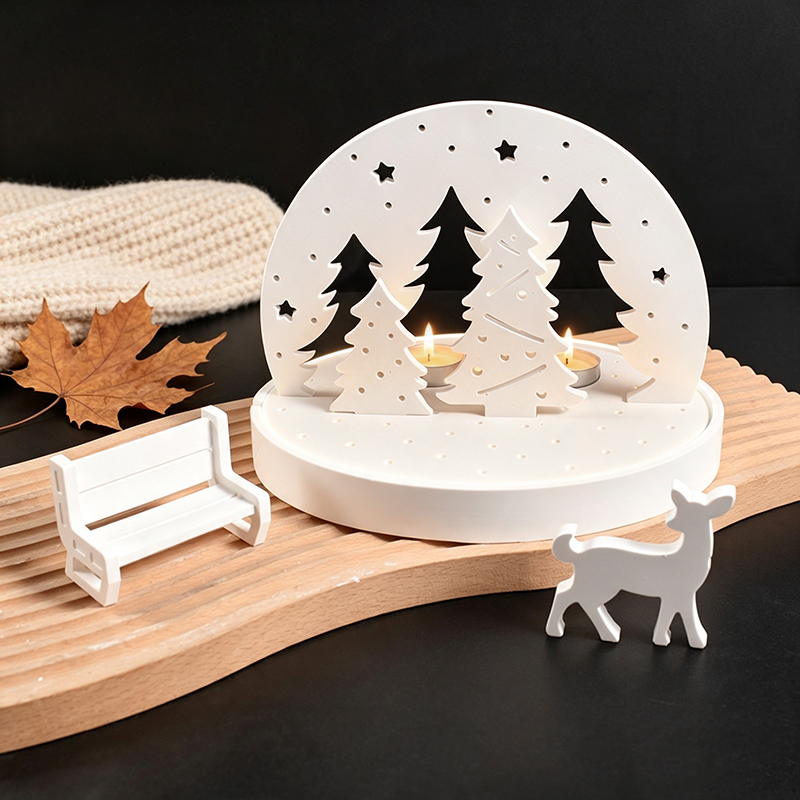 Christmas Elk Tealight Candle  - Candle Making Supplies Online recension och pris