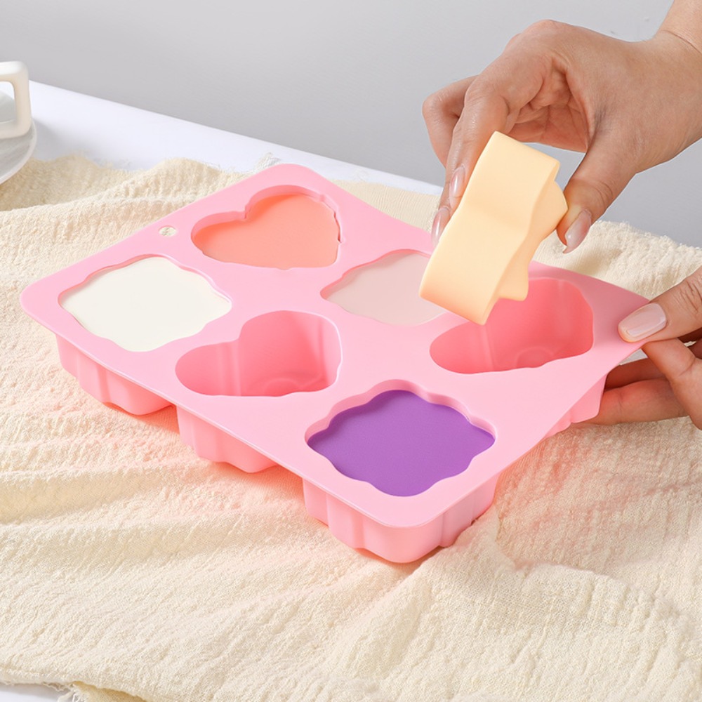 Square Heart Shape Silicone Mo - Candle Supplies In Bulk recension och pris