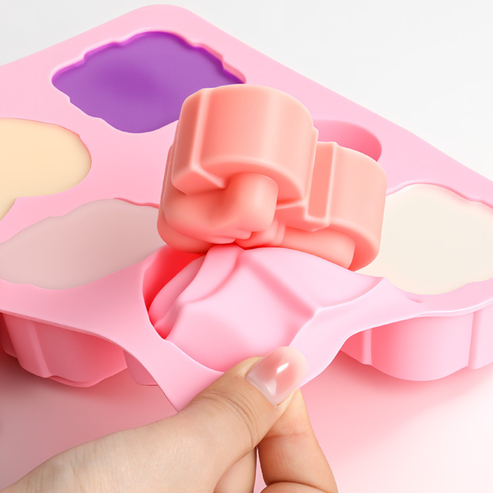 Square Heart Shape Silicone Mo - Candle Supplies In Bulk recension och pris