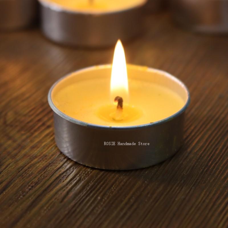 Empty Tea Wax Circular Aluminu - Candle Supplies In Bulk recension och pris