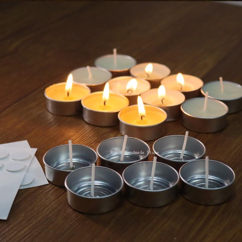 Empty Tea Wax Circular Aluminu - Candle Supplies In Bulk recension och pris