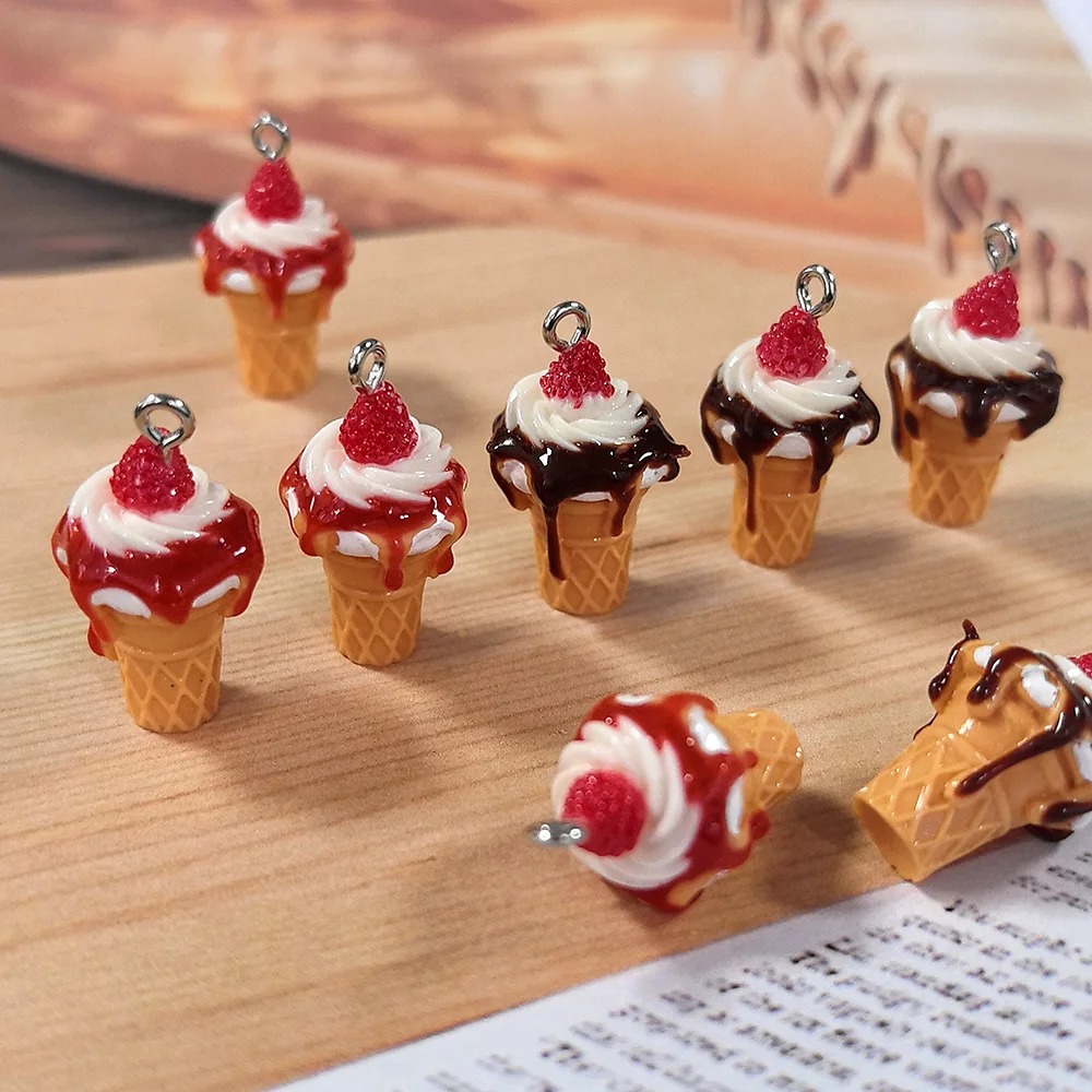 10Pcs 3D Mini Simulated Strawb - Candle Shop recension och pris