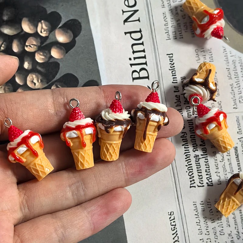 10Pcs 3D Mini Simulated Strawb - Candle Shop recension och pris