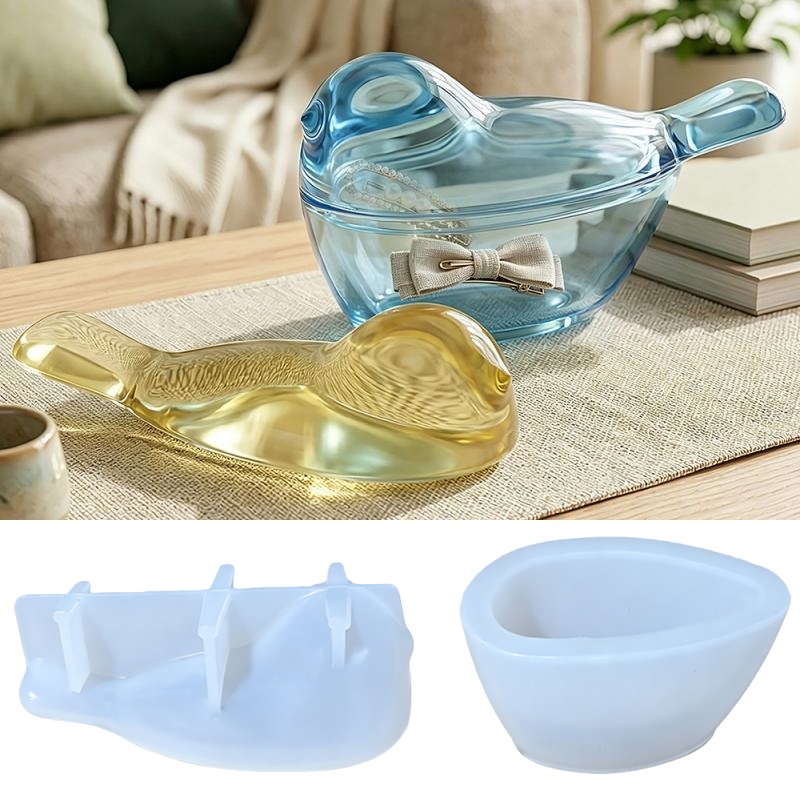 Creative Bird Shape Candle Jar - Candle Vessel Supplies recension och pris