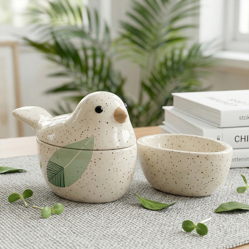 Creative Bird Shape Candle Jar - Candle Vessel Supplies recension och pris