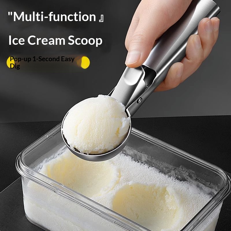 Stainless Steel Ice Cream Scoo - Candle Shop recension och pris