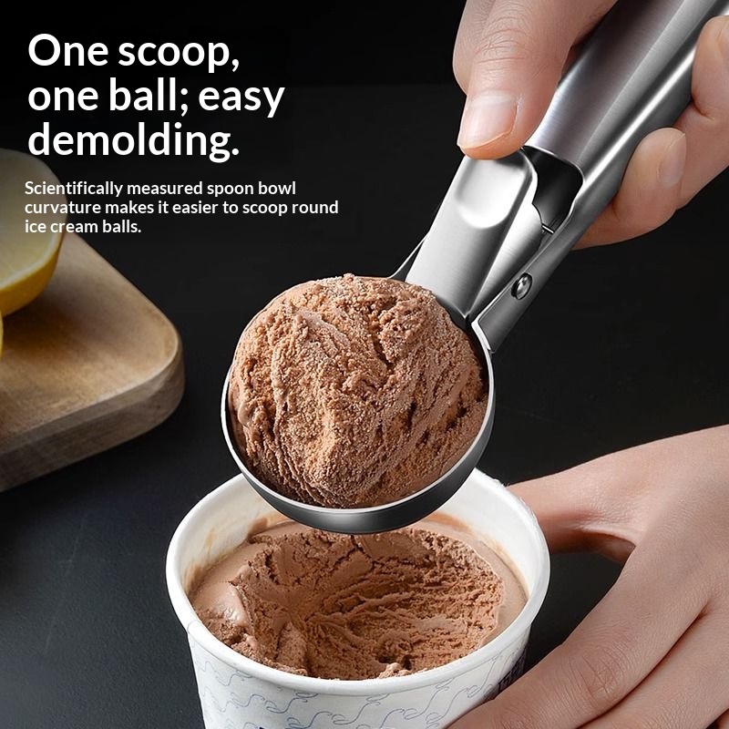 Stainless Steel Ice Cream Scoo - Candle Shop recension och pris