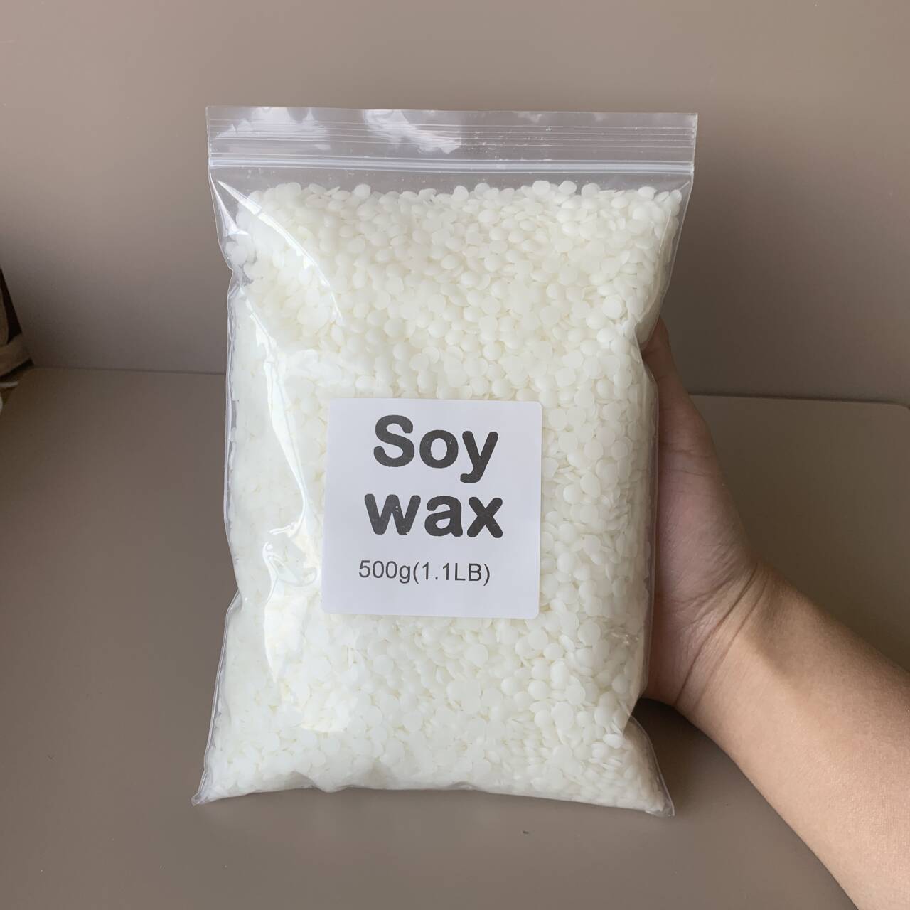 50g-1000g 100% natural Soy Wax - Candle Making Supplies Online recension och pris