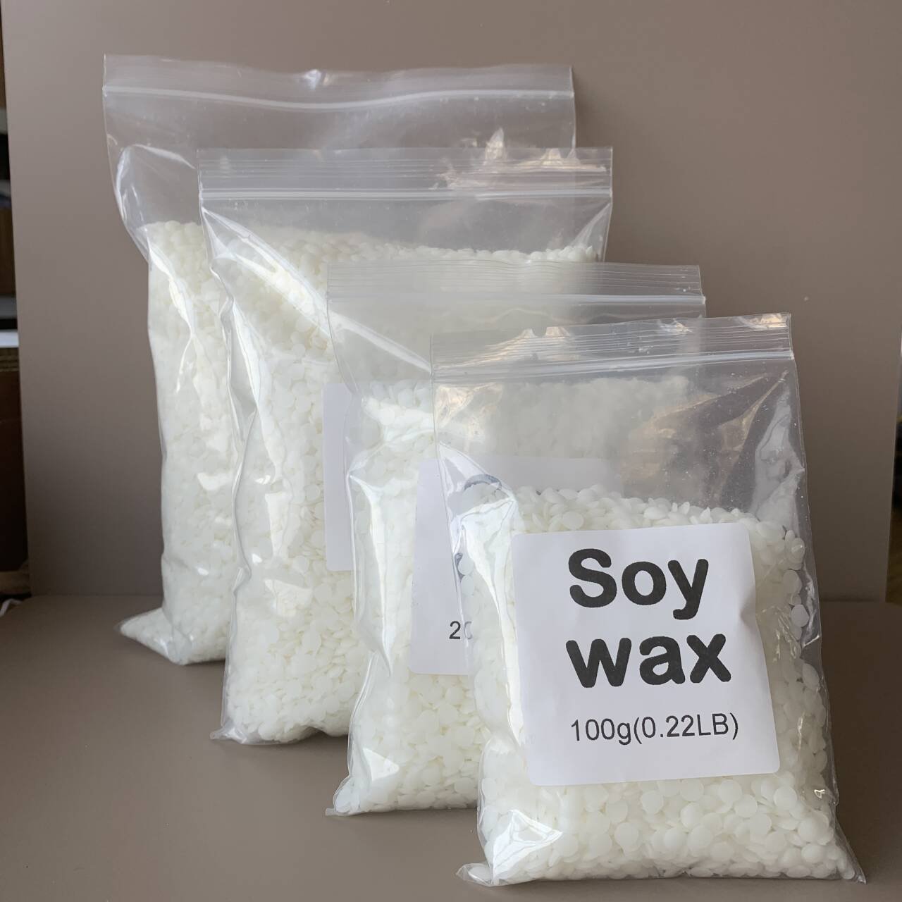 50g-1000g 100% natural Soy Wax - Candle Making Supplies Online recension och pris