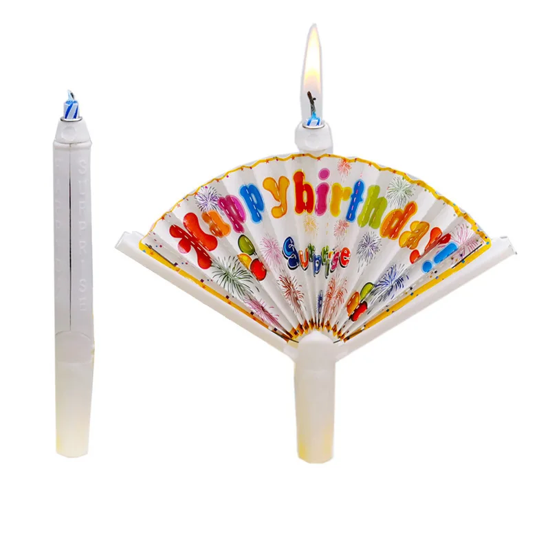 1/3Pcs Surprise Fan Birthday C - Candle Surprise recension och pris