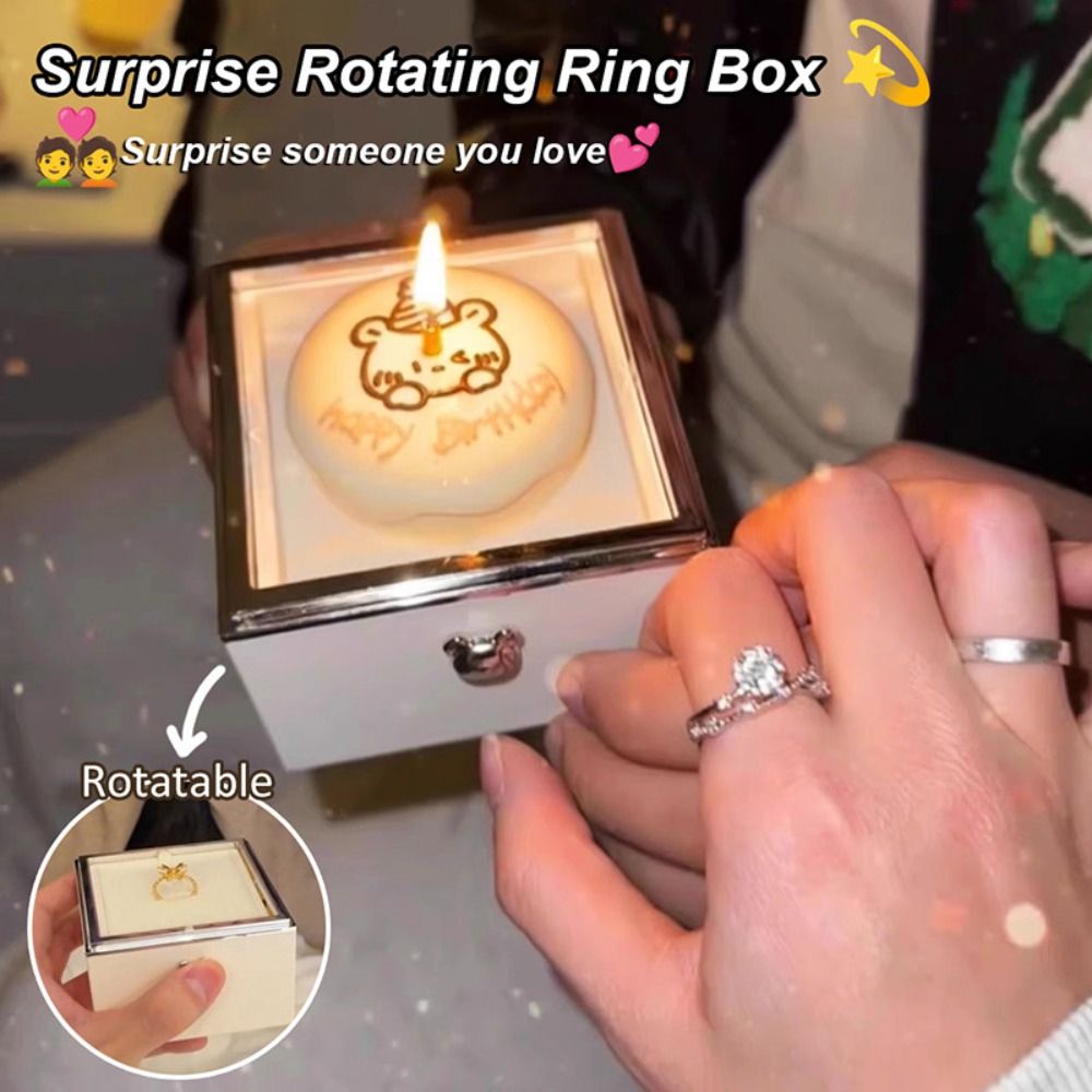 Automatic Flip Bear Flip Ring  - Candle Surprise recension och pris