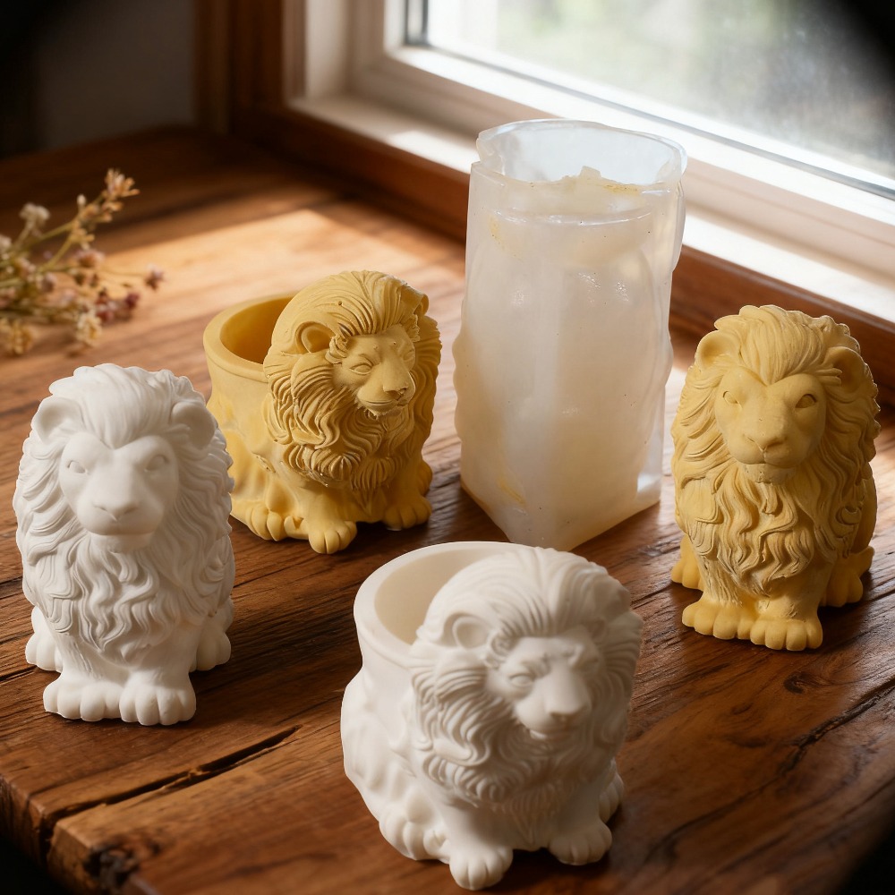 Lion Pot Silicone Molds Handma - Candle Vessel Supplies recension och pris