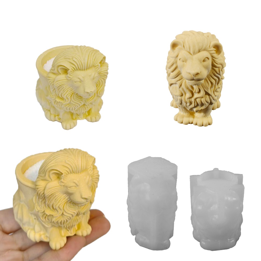 Lion Pot Silicone Molds Handma - Candle Vessel Supplies recension och pris