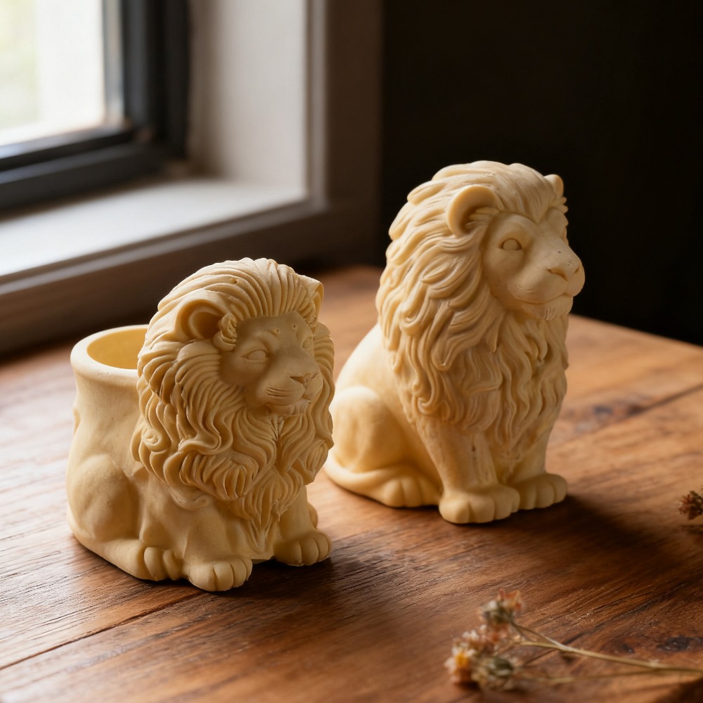 Lion Pot Silicone Molds Handma - Candle Vessel Supplies recension och pris