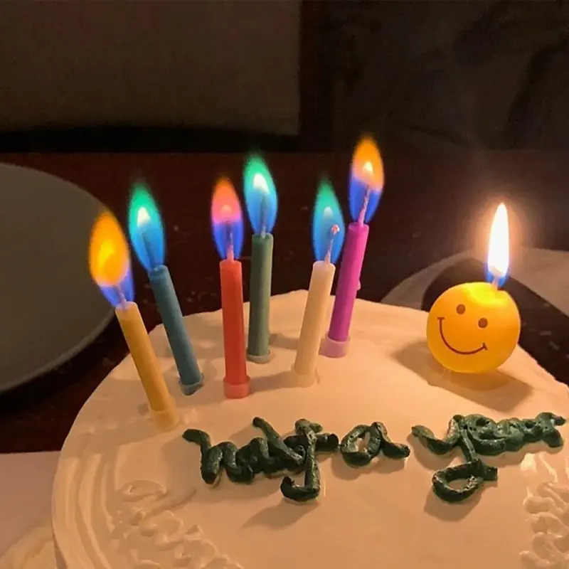 Multicoloured Colourful Flame  - Candle Surprise recension och pris