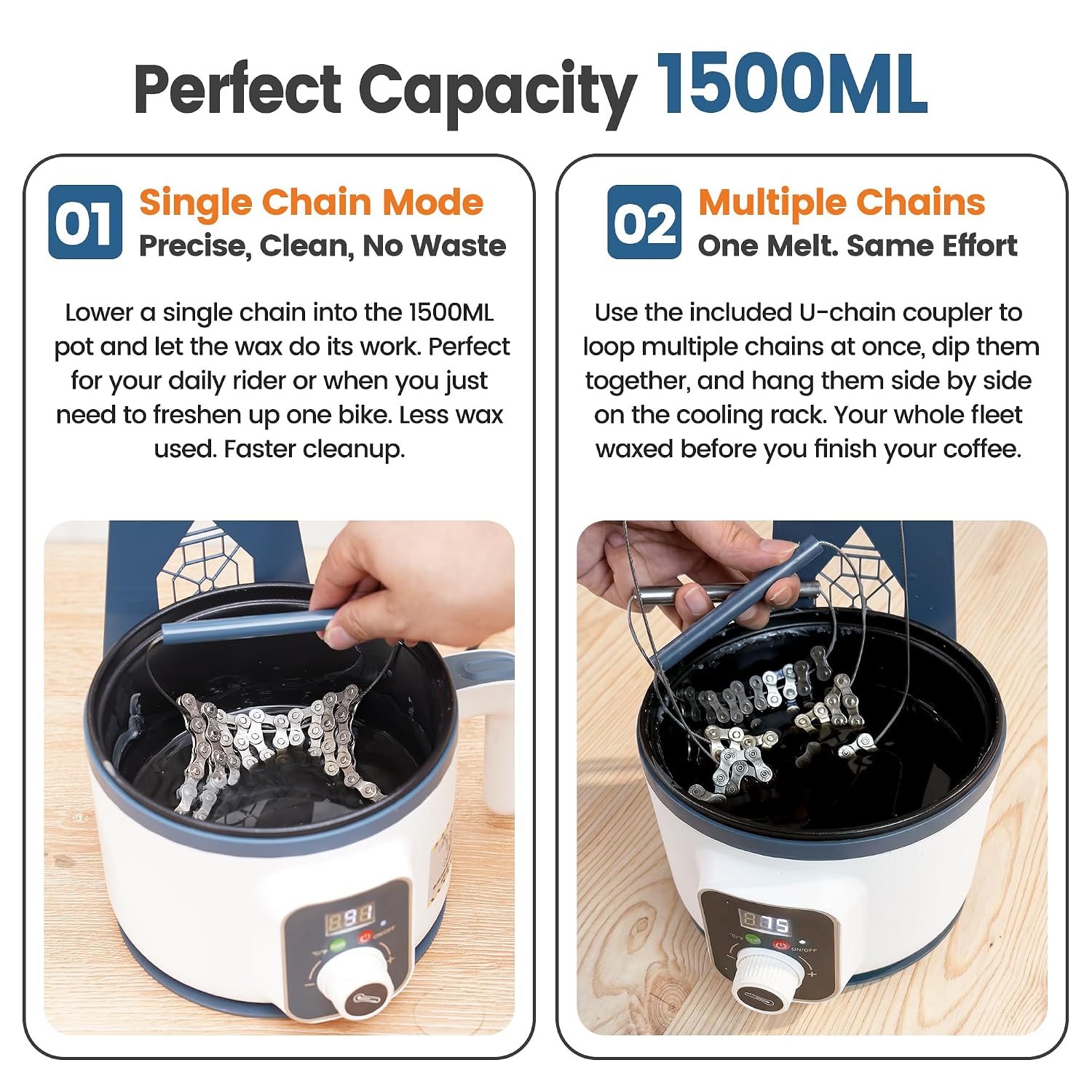 Bicycle Chain Wax Melting Pot  - Wax Melting Pot recension och pris