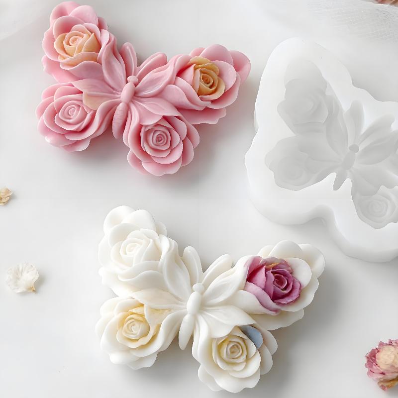 DIY Rose Butterfly Form Silico - Candle Supplies In Bulk recension och pris