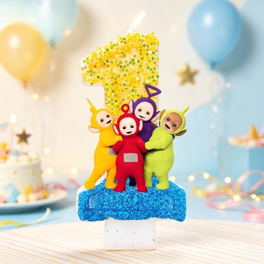 Teletubbies Themed Wax Birthda - Candle Surprise recension och pris