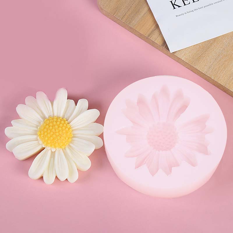 DIY Candle Silicone Mold Daisy - Candle Supplies In Bulk recension och pris