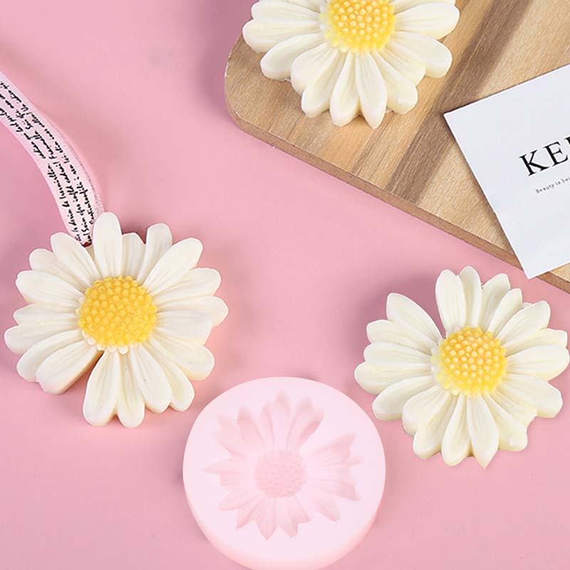 DIY Candle Silicone Mold Daisy - Candle Supplies In Bulk recension och pris