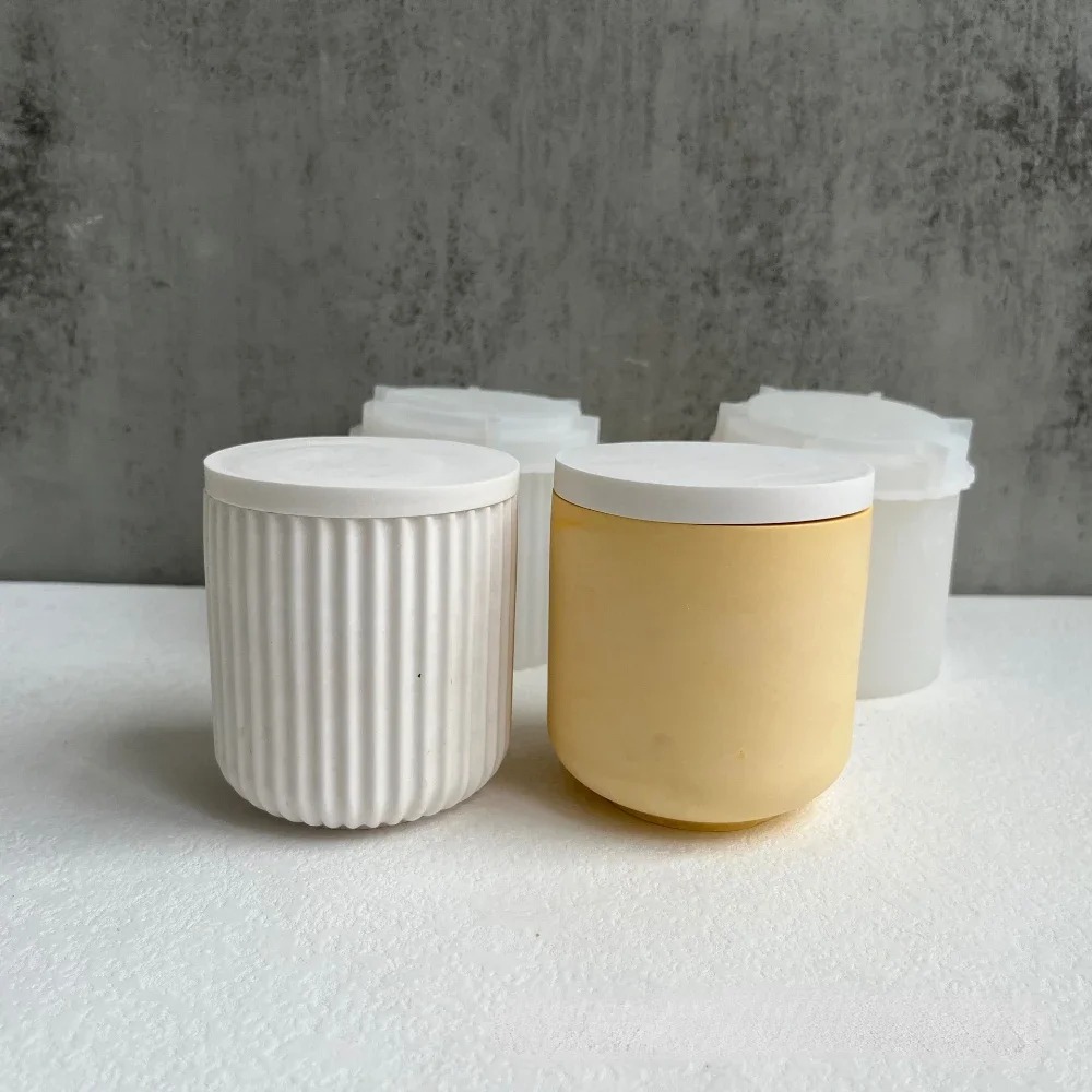 Silicone Mold for Striped Roun - Candle Vessel Supplies recension och pris