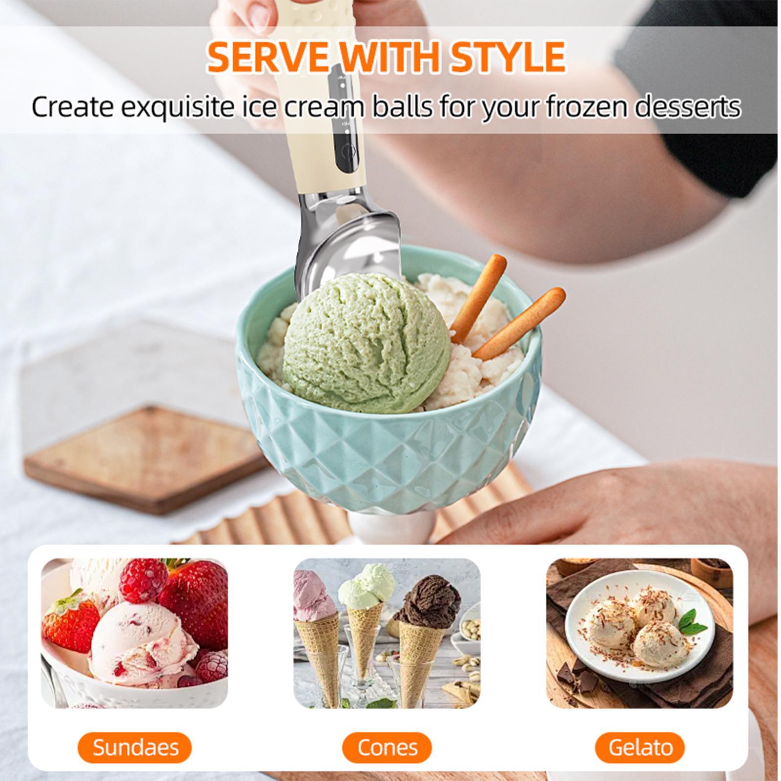 Ice Cream Scoop Electric Desse - Candle Shop recension och pris