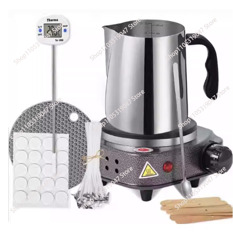 Full Candle Making Set: Hot Pl - Wax Melting Pot recension och pris