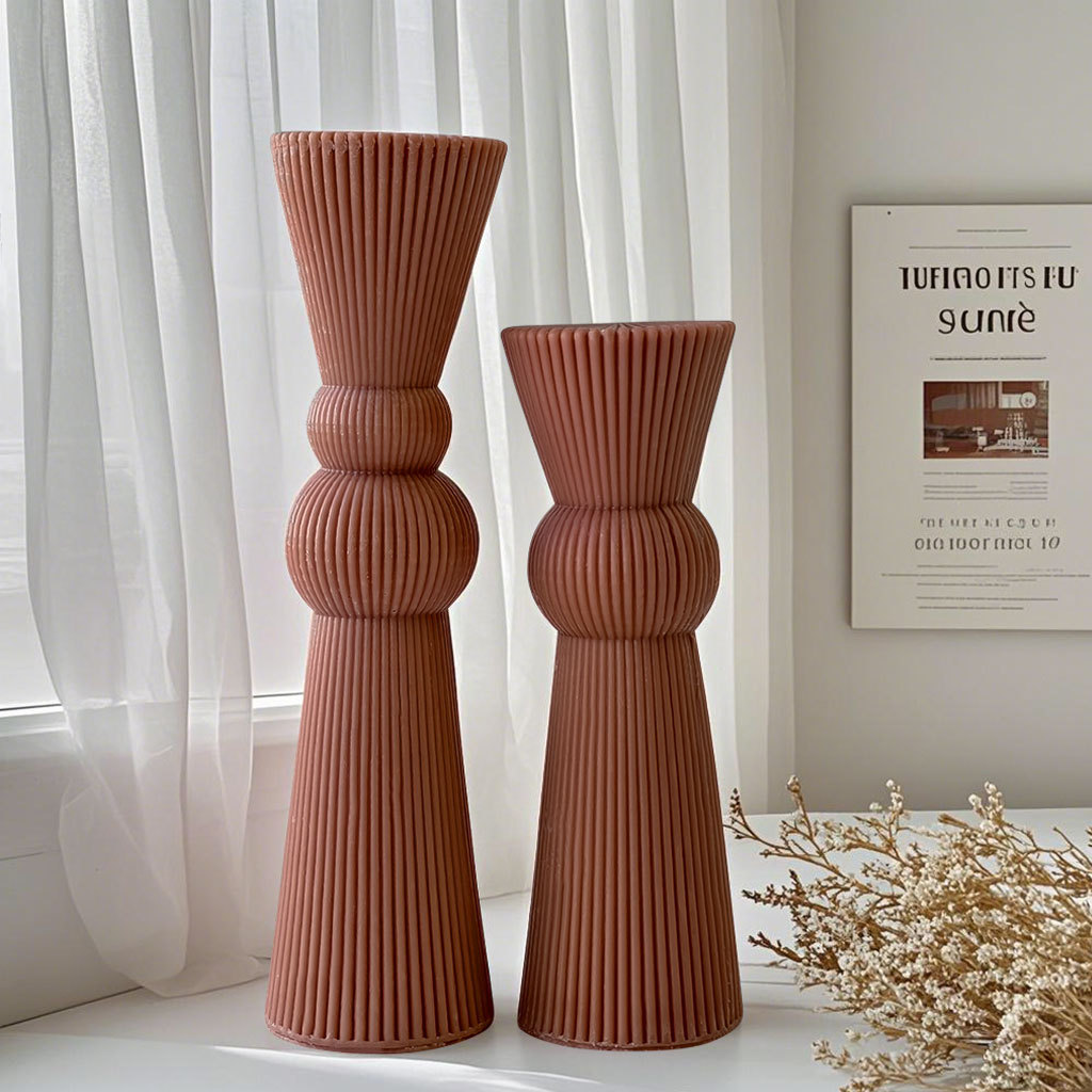 DIY Long Rod Striped Pillar Ca - Candle Supplies In Bulk recension och pris