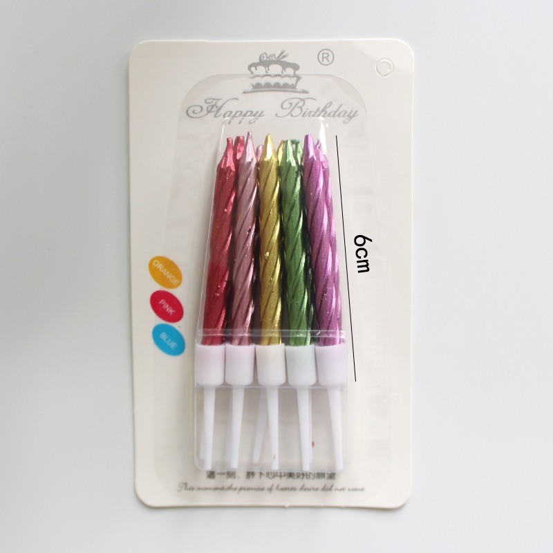 50 Box Birthday Candle Electro - Candle Shop recension och pris