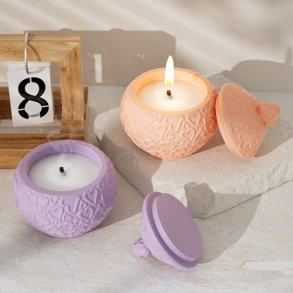 Floral Embossed Storage Box wi - Candle Vessel Supplies recension och pris